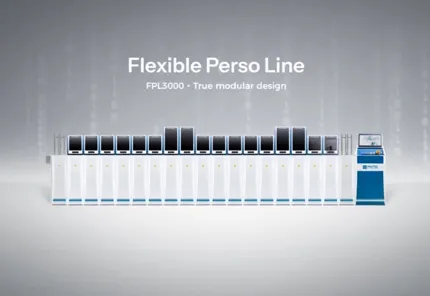 PIOTEC FPL3000 | 专为可扩展、安全发卡设计的模块化智能卡个性化生产线
